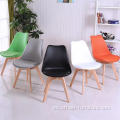 Sala de estar nórdica silla de comedor moderna